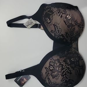 34DD Maidenform underwire bra color black style #31381 New with tags